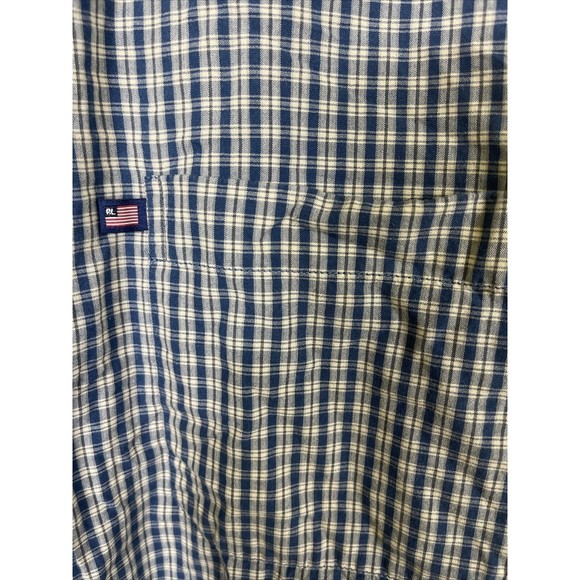 Polo Jeans Ralph Lauren Mens Plaid Button Up Long Sleeve Size XL - Picture 2 of 7
